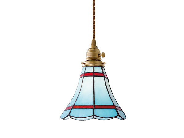 CUSTOM SERIES
Brass Pendant Light × Stained Glass Maribu / カスタムシリーズ
真鍮ペンダントライト（口金E26） × ステンドグラス（マリブ） （ライト・照明 > ペンダントライト） 1