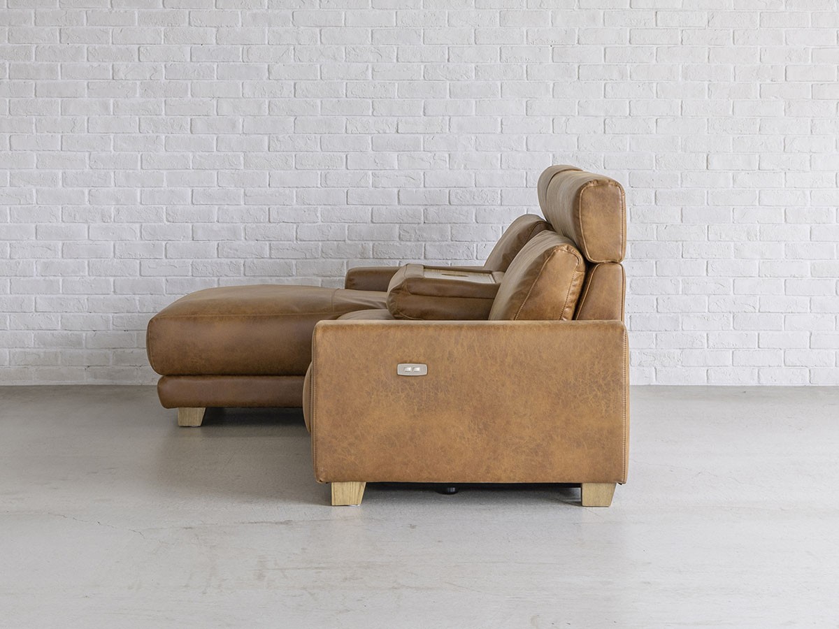 HERDES RECLINER SOFA / ハーデス リクライナーソファ 3つ割カウチ（レザーテックス） （ソファ > カウチソファ） 14
