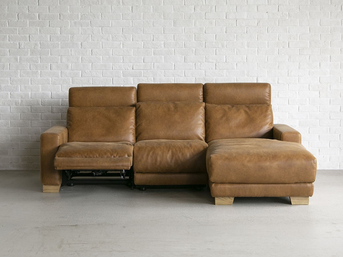 HERDES RECLINER SOFA / ハーデス リクライナーソファ 3つ割カウチ（レザーテックス） （ソファ > カウチソファ） 23