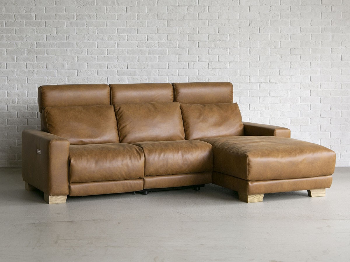 HERDES RECLINER SOFA / ハーデス リクライナーソファ 3つ割カウチ（レザーテックス） （ソファ > カウチソファ） 25
