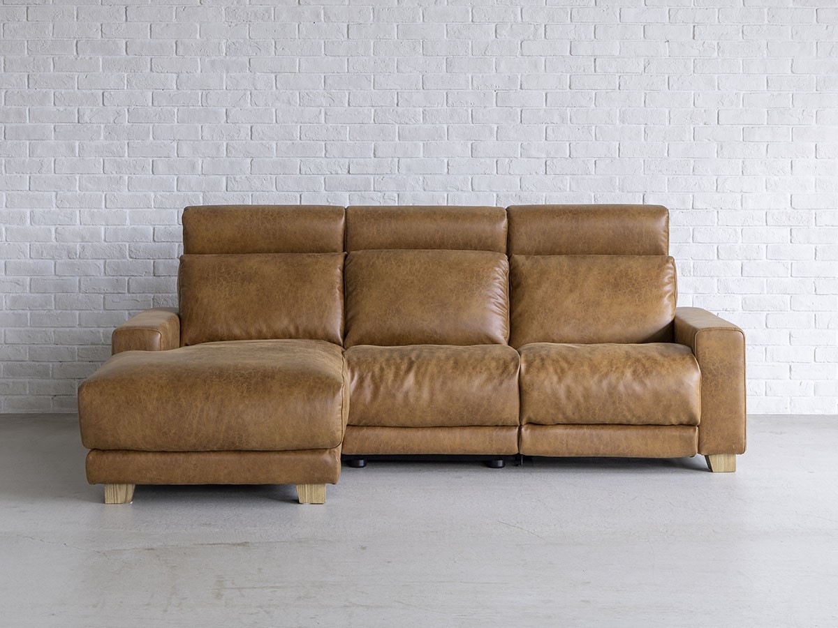 HERDES RECLINER SOFA / ハーデス リクライナーソファ 3つ割カウチ（レザーテックス） （ソファ > カウチソファ） 9