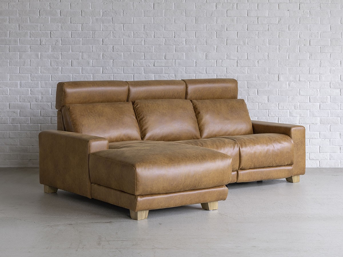 HERDES RECLINER SOFA / ハーデス リクライナーソファ 3つ割カウチ（レザーテックス） （ソファ > カウチソファ） 19