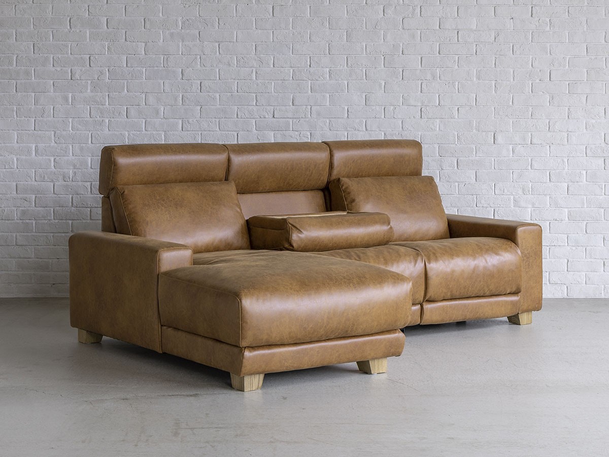 HERDES RECLINER SOFA / ハーデス リクライナーソファ 3つ割カウチ（レザーテックス） （ソファ > カウチソファ） 20