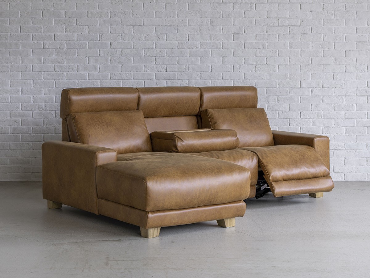 HERDES RECLINER SOFA / ハーデス リクライナーソファ 3つ割カウチ（レザーテックス） （ソファ > カウチソファ） 21