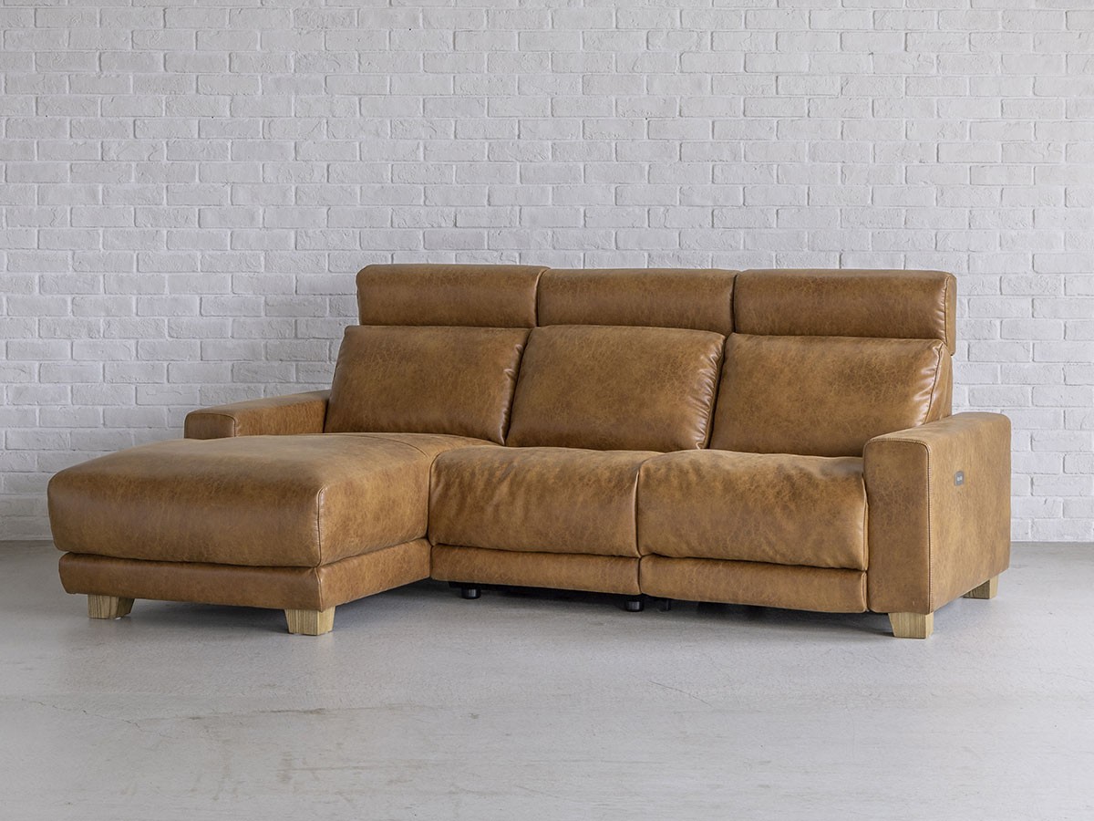 HERDES RECLINER SOFA / ハーデス リクライナーソファ 3つ割カウチ（レザーテックス） （ソファ > カウチソファ） 11