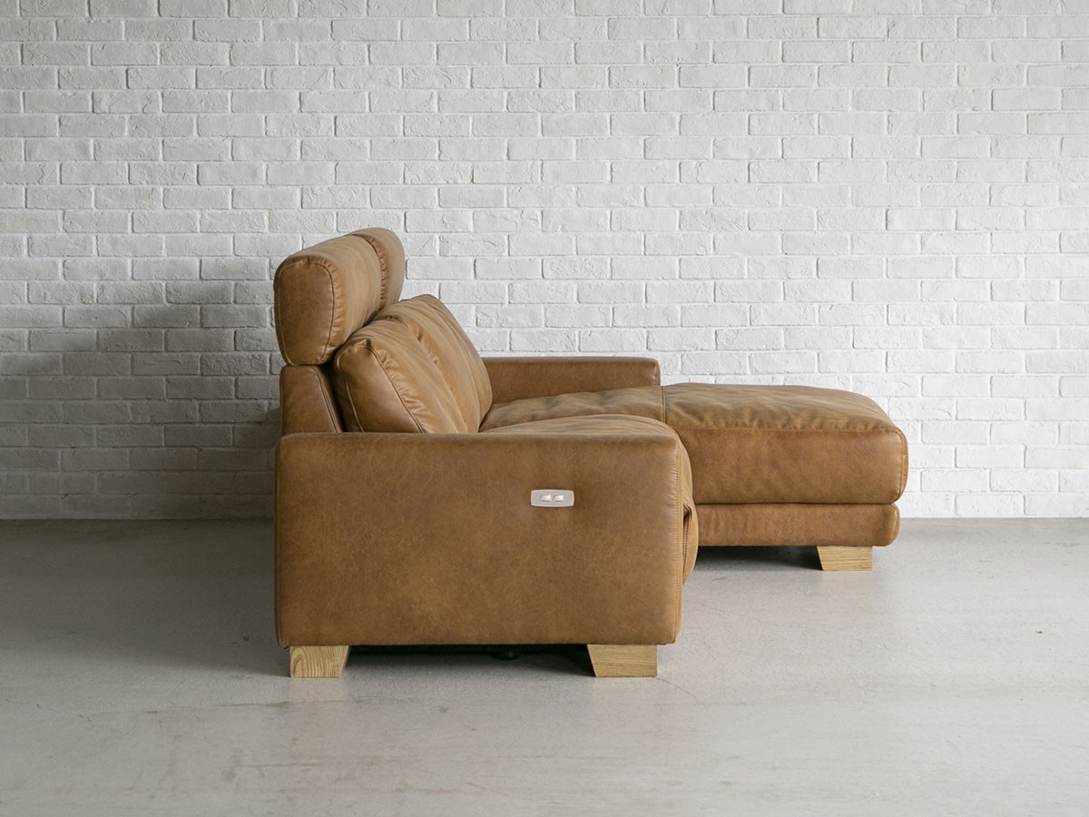 HERDES RECLINER SOFA / ハーデス リクライナーソファ 3つ割カウチ（レザーテックス） （ソファ > カウチソファ） 29