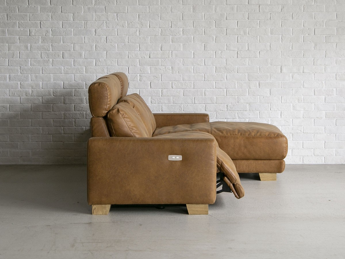 HERDES RECLINER SOFA / ハーデス リクライナーソファ 3つ割カウチ（レザーテックス） （ソファ > カウチソファ） 30