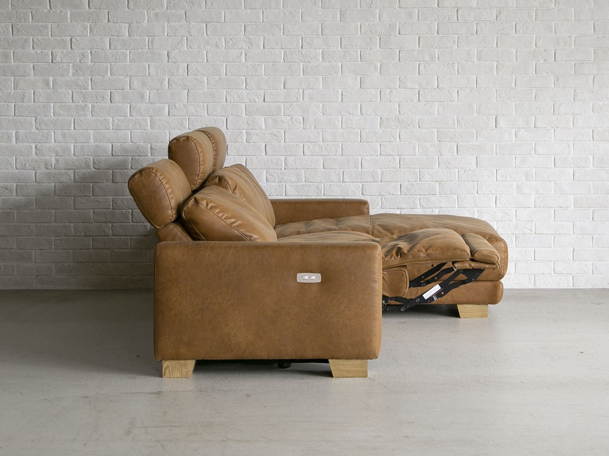 HERDES RECLINER SOFA / ハーデス リクライナーソファ 3つ割カウチ（レザーテックス） （ソファ > カウチソファ） 33