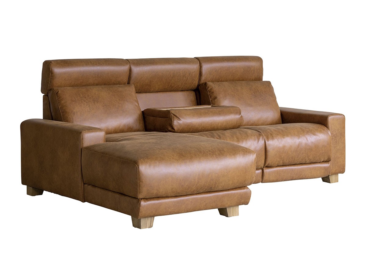 HERDES RECLINER SOFA / ハーデス リクライナーソファ 3つ割カウチ（レザーテックス） （ソファ > カウチソファ） 50