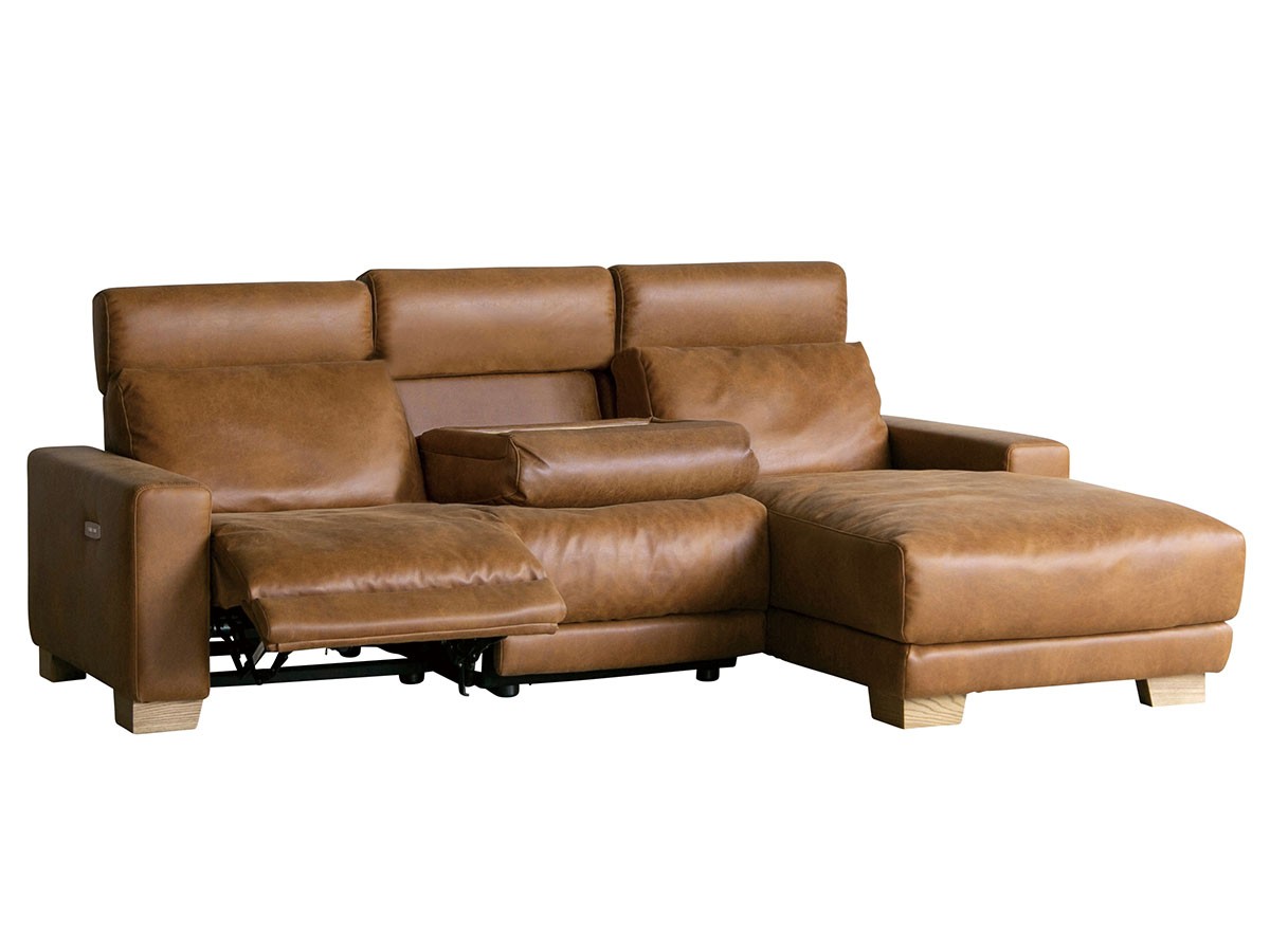HERDES RECLINER SOFA / ハーデス リクライナーソファ 3つ割カウチ（レザーテックス） （ソファ > カウチソファ） 2