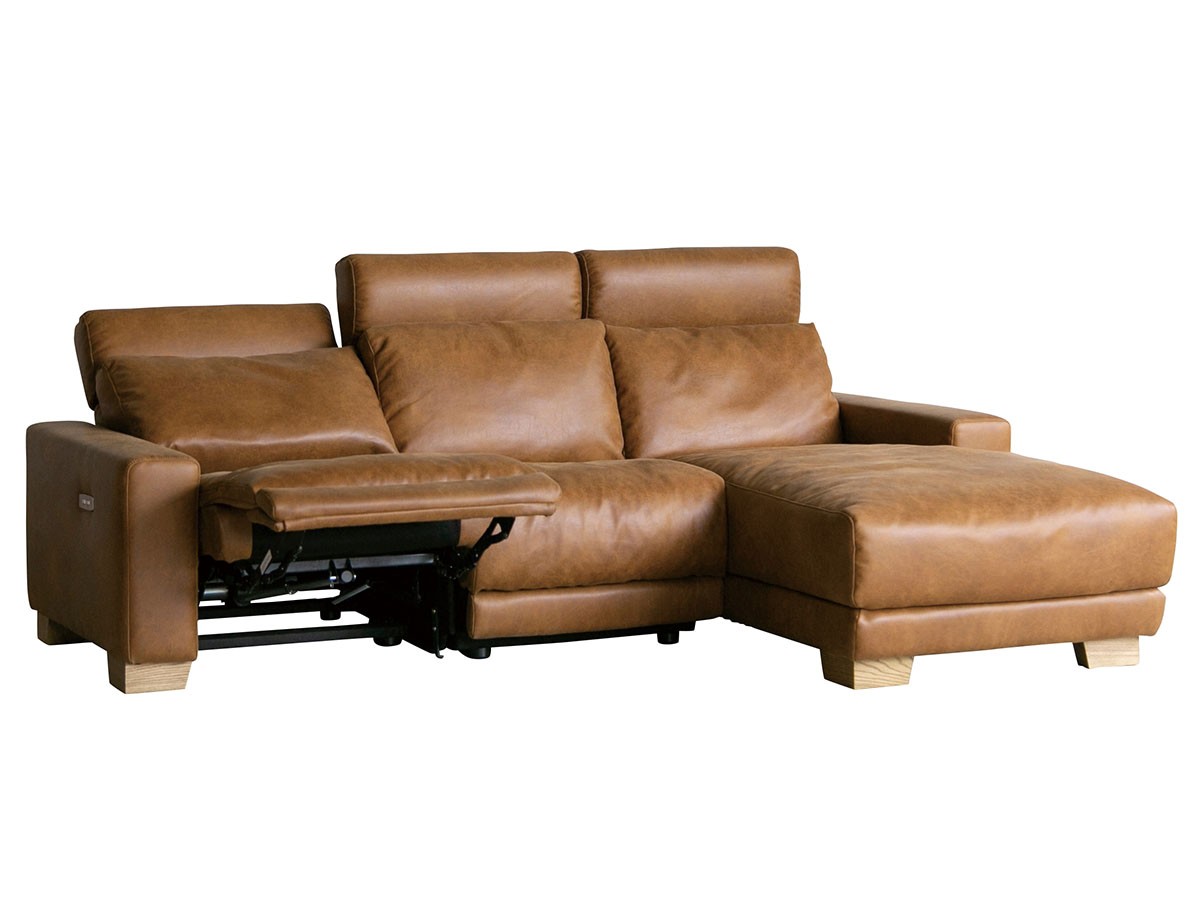HERDES RECLINER SOFA / ハーデス リクライナーソファ 3つ割カウチ（レザーテックス） （ソファ > カウチソファ） 58