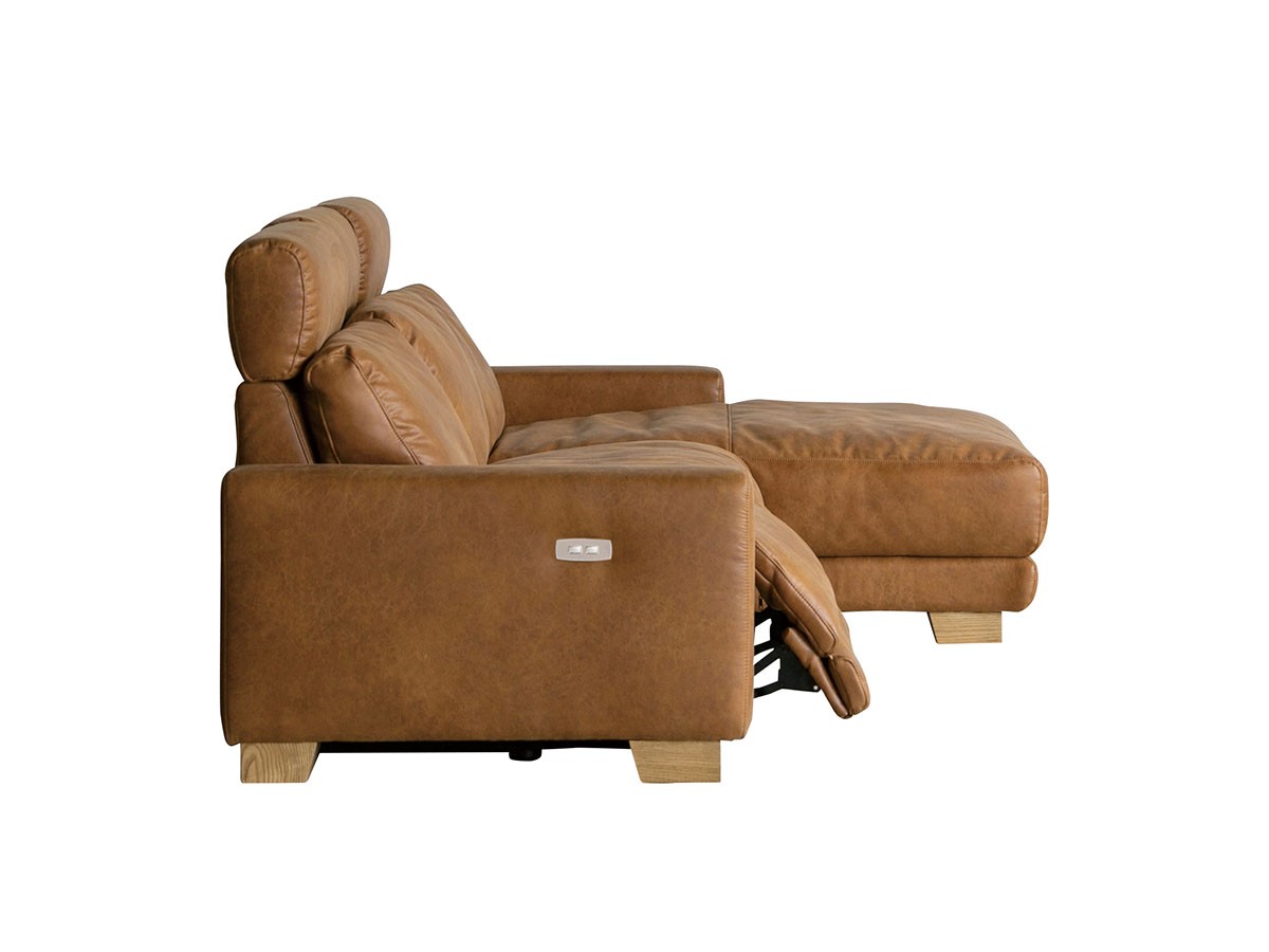 HERDES RECLINER SOFA / ハーデス リクライナーソファ 3つ割カウチ（レザーテックス） （ソファ > カウチソファ） 60