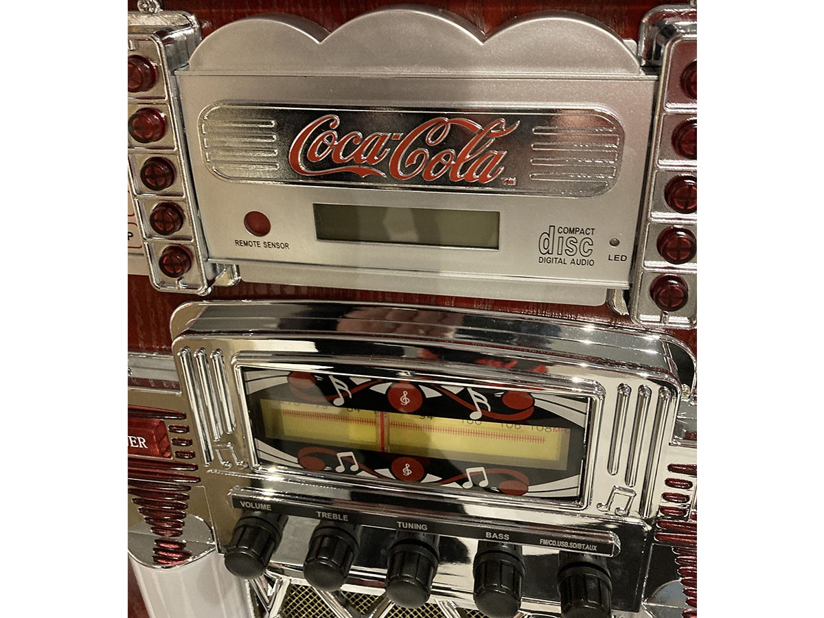 Coca-Cola BRAND Juke Box Style CD Player / コカ・コーラ ブランド ジュークボックススタイル CDプレーヤー PJC-JK7 （デザイン家電・オーディオ > スピーカー） 24