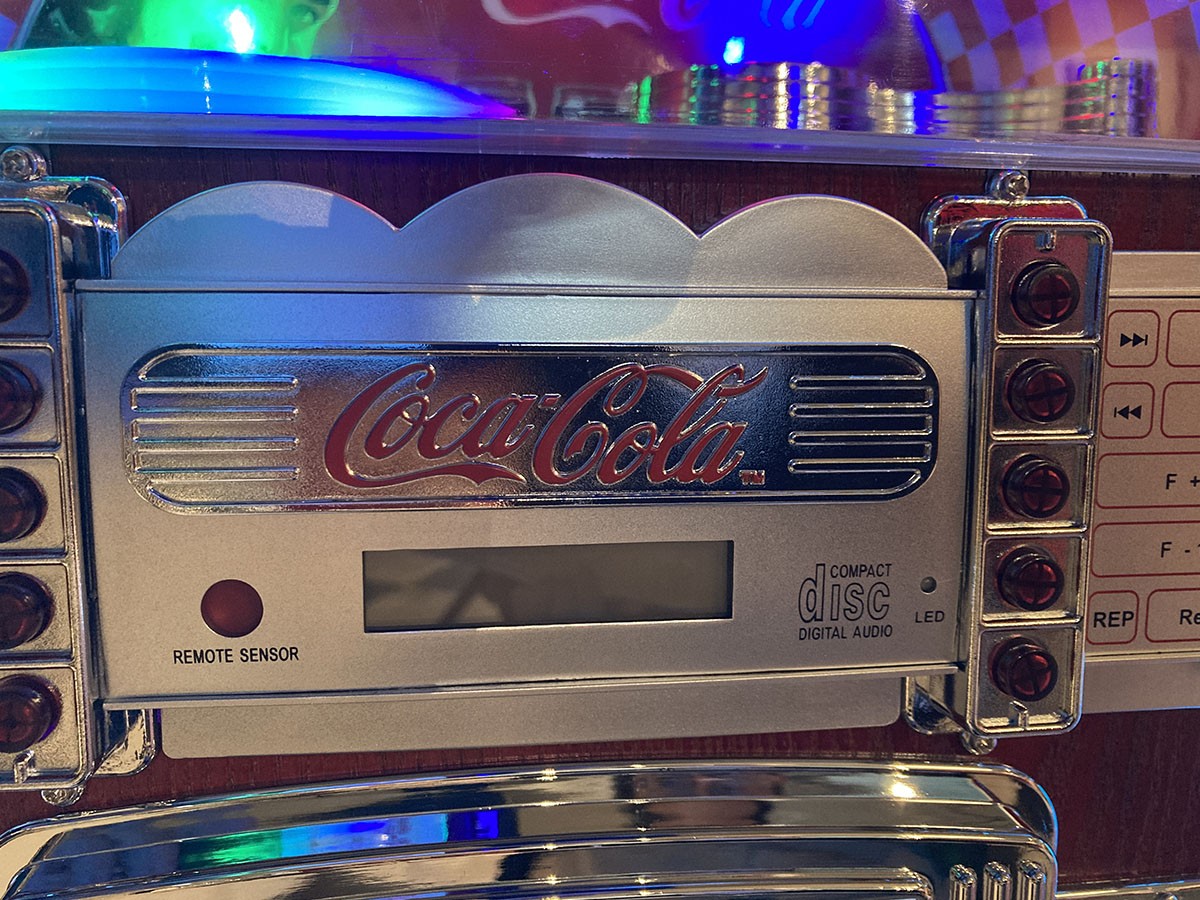 Coca-Cola BRAND Juke Box Style CD Player / コカ・コーラ ブランド ジュークボックススタイル CDプレーヤー PJC-JK7 （デザイン家電・オーディオ > スピーカー） 21
