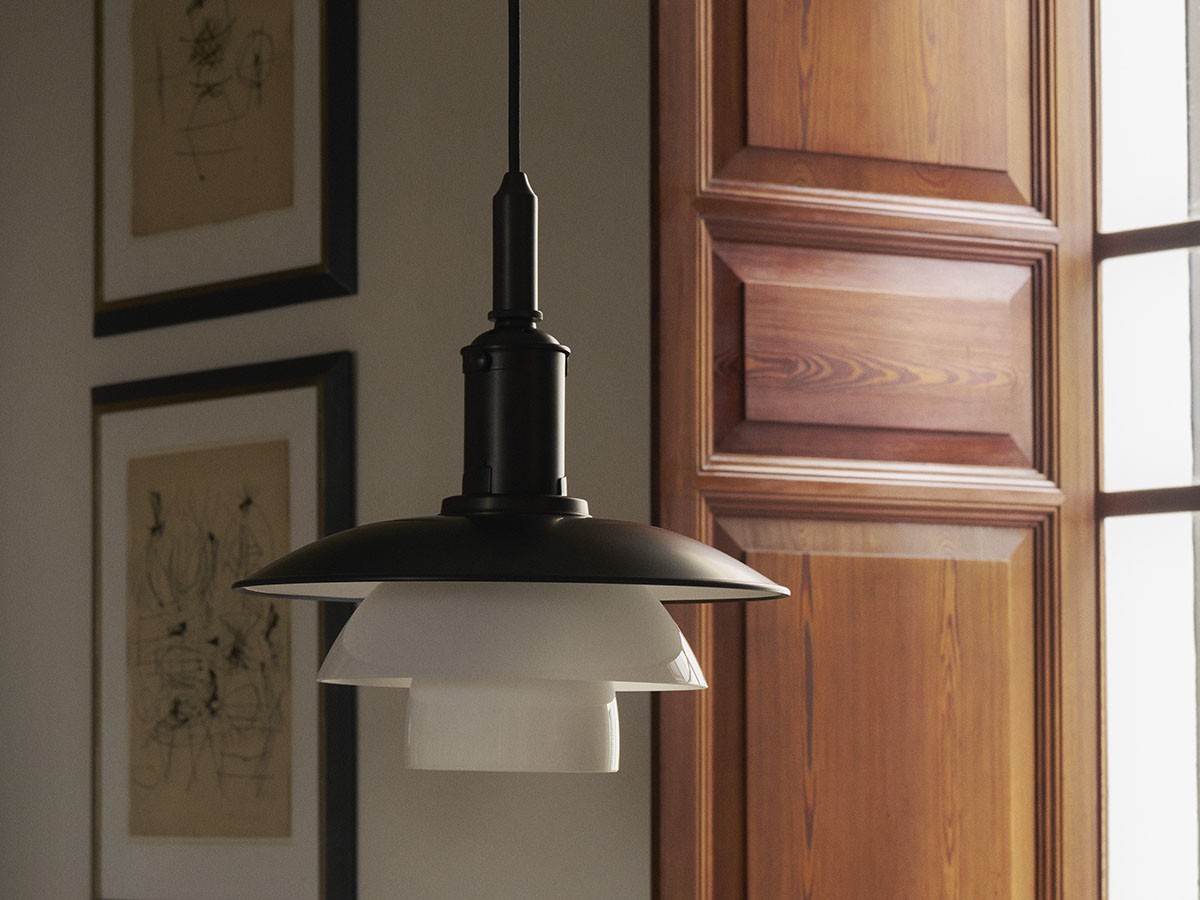 Louis Poulsen PH 3/3 Aged Brass Opal Pendant / ルイスポールセン PH 3/3 エイジド・ブラス オパール ペンダント （ライト・照明 > ペンダントライト） 7