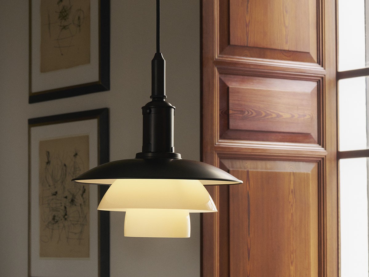 Louis Poulsen PH 3/3 Aged Brass Opal Pendant / ルイスポールセン PH 3/3 エイジド・ブラス オパール ペンダント （ライト・照明 > ペンダントライト） 8