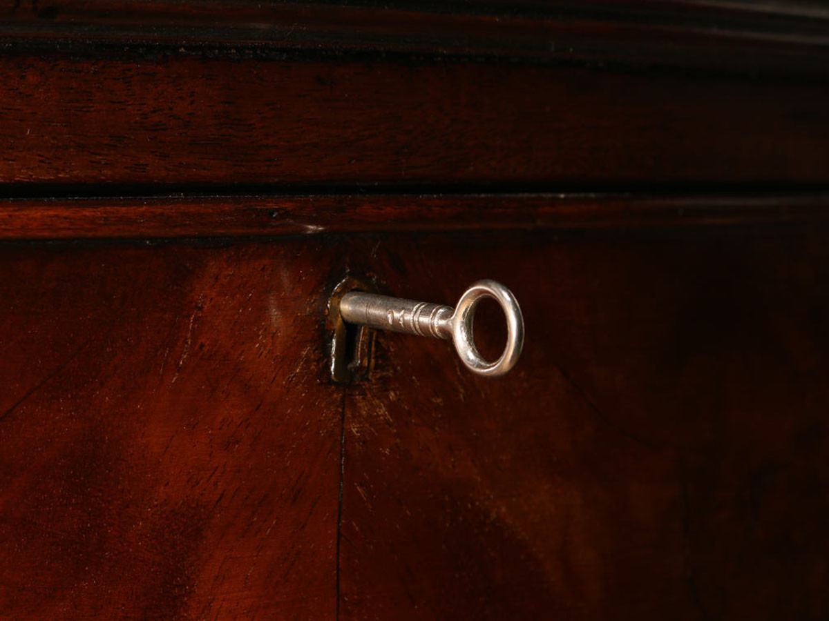 Lloyd's Antiques Real Antique Serpentine Chest Of Drawers
