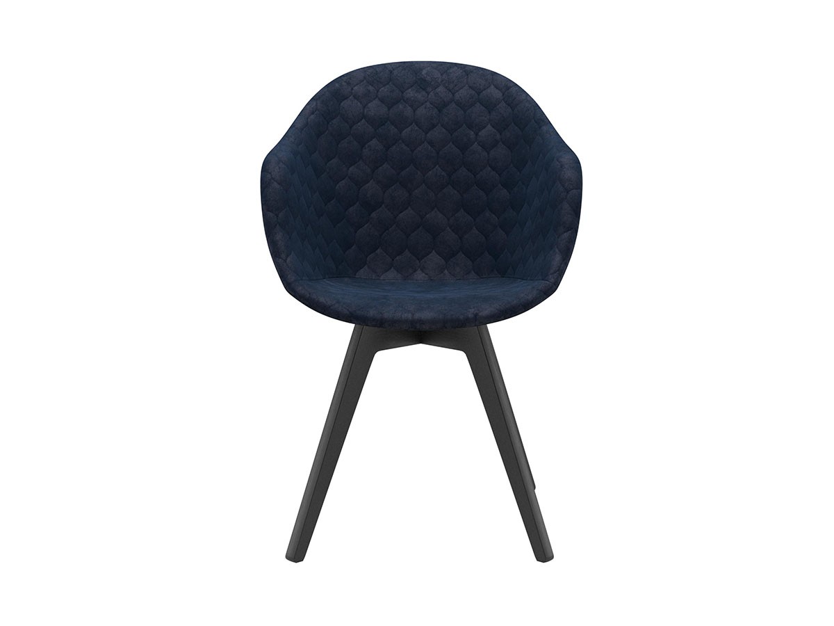 BoConcept ADELAIDE CHAIR / ボーコンセプト アデレード チェア 肘付 木脚（ベルベット キルト） （チェア・椅子 > ダイニングチェア） 15
