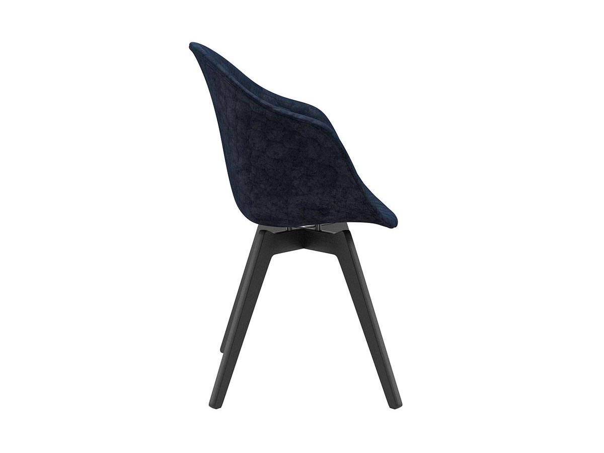 BoConcept ADELAIDE CHAIR / ボーコンセプト アデレード チェア 肘付 木脚（ベルベット キルト） （チェア・椅子 > ダイニングチェア） 16