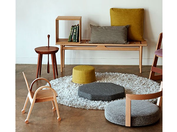 日進木工 ac-cent SARUSUWARI / にっしんもっこう アクセント 猿座 (クッション > フロアクッション・クッションソファ) 5