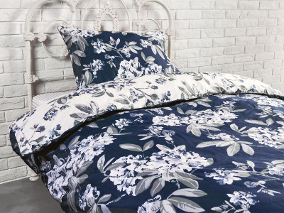 Laura Ashley Adeline Navy ローラ アシュレイ アデライン ネイビー リネンセット インテリア 家具通販 Flymee