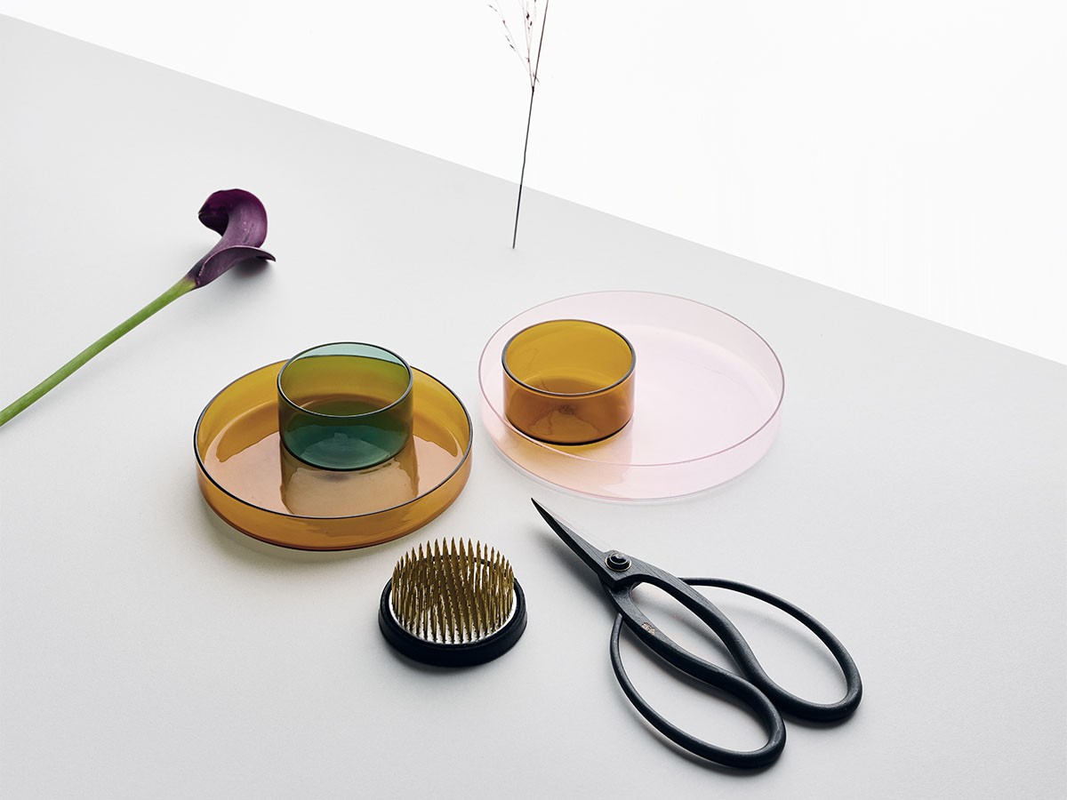 ICHENDORF MILANO Kenzan / イッケンドルフ・ミラノ ケンザン 15cm（アンバー / ライトピンク） （花器・プランター・グリーン > 花瓶・フラワーベース） 3