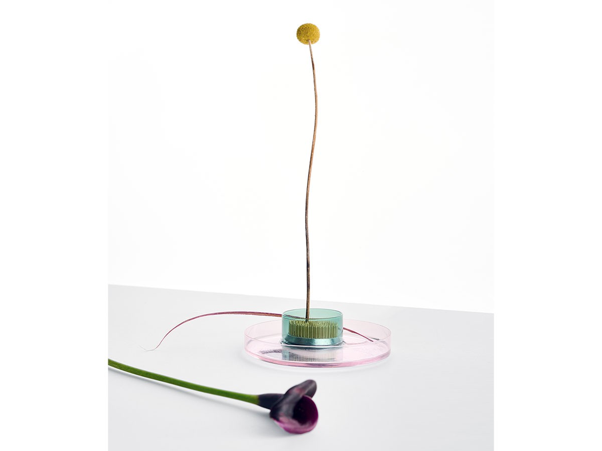 ICHENDORF MILANO Kenzan / イッケンドルフ・ミラノ ケンザン 15cm（アンバー / ライトピンク） （花器・プランター・グリーン > 花瓶・フラワーベース） 8