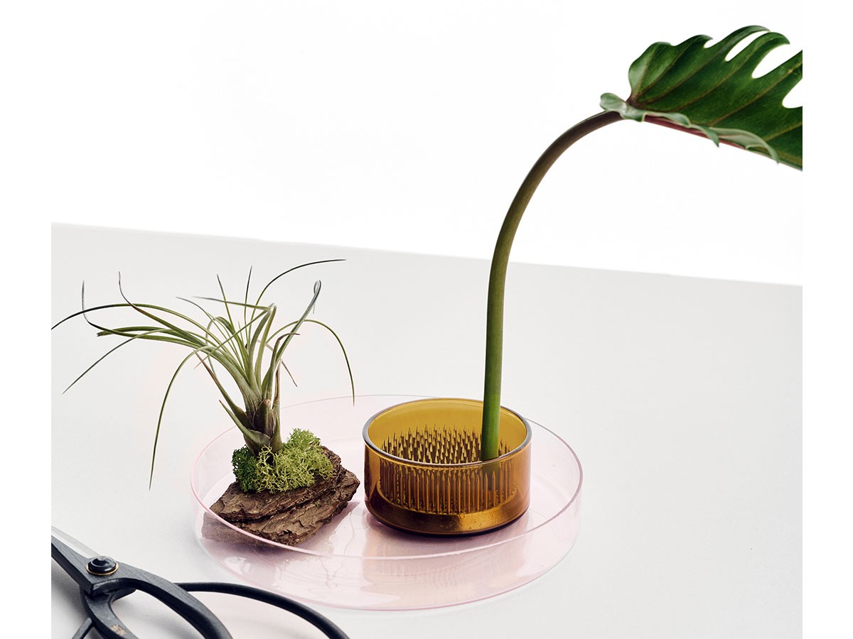 ICHENDORF MILANO Kenzan / イッケンドルフ・ミラノ ケンザン 15cm（アンバー / ライトピンク） （花器・プランター・グリーン > 花瓶・フラワーベース） 7