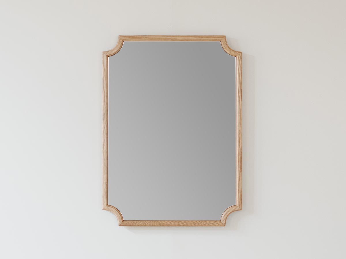 松井木工 SAJI Mirror KAKU 38/52 / まついもっこう サジ ミラー カク 38/52 (ミラー・ドレッサー > 壁掛けミラー・壁掛け鏡) 1