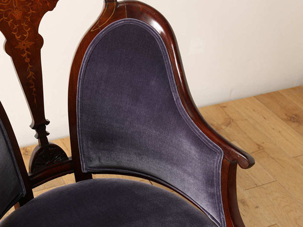 Lloyd's Antiques Real Antique 
Salon Chair / ロイズ・アンティークス イギリスアンティーク家具
サロンチェア （チェア・椅子 > ラウンジチェア） 8