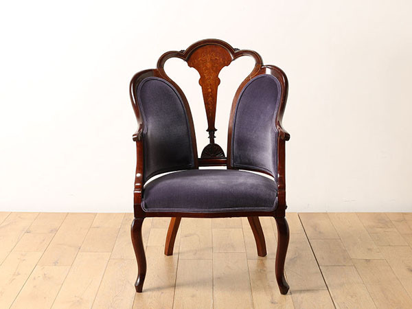 Lloyd's Antiques Real Antique 
Salon Chair / ロイズ・アンティークス イギリスアンティーク家具
サロンチェア （チェア・椅子 > ラウンジチェア） 2