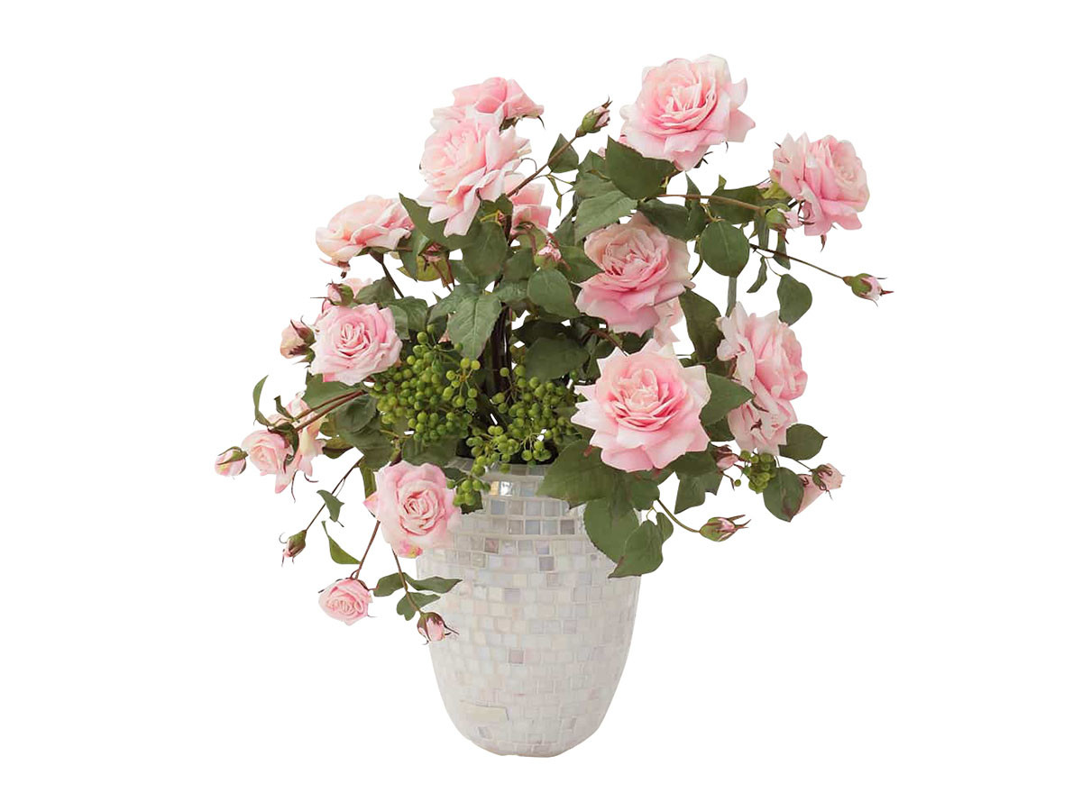 EMILIO ROBBA PRIMA ROSE / エミリオロバ プリマローズ #101688 (花器・プランター・グリーン > フェイクグリーン・フェイクフラワー) 1