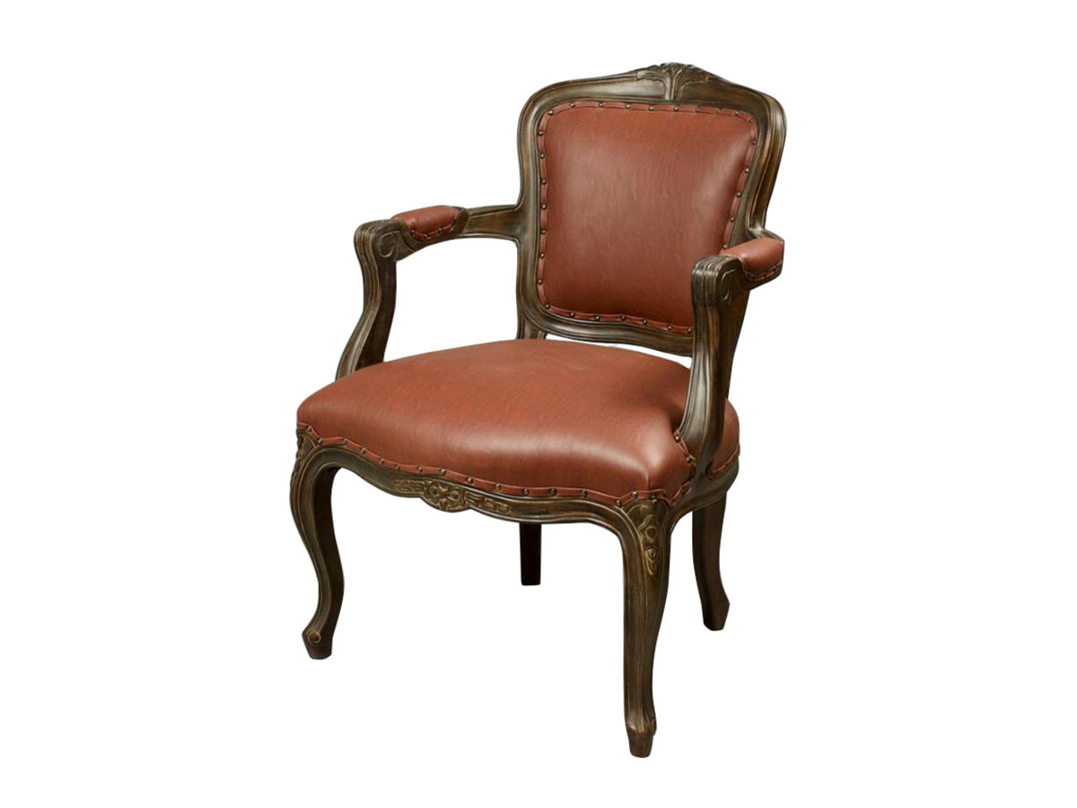 old maison Chair / オールドメゾン チェア No.OMNB0011（フェイクレザー） （チェア・椅子 > ラウンジチェア） 2
