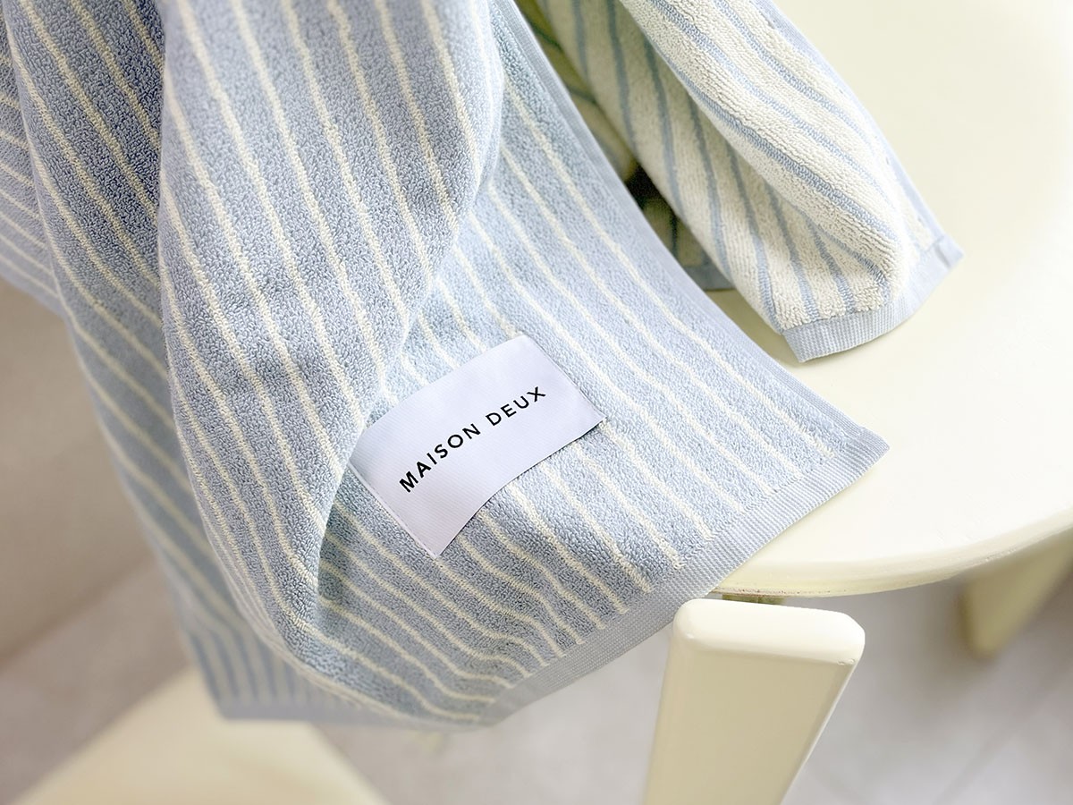 MAISON DEUX Dual Stripe Guest Towel / メゾン・ドゥ デュアルストライプ ゲストタオル （インテリア雑貨 > タオル） 15