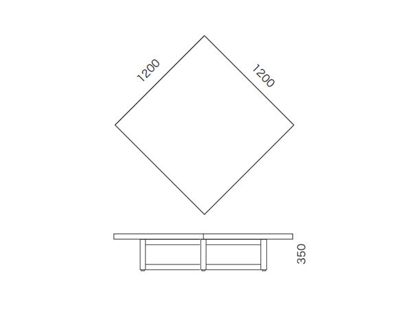 BERDEN living table / バーデン リビングテーブル （テーブル > ローテーブル・リビングテーブル・座卓） 22