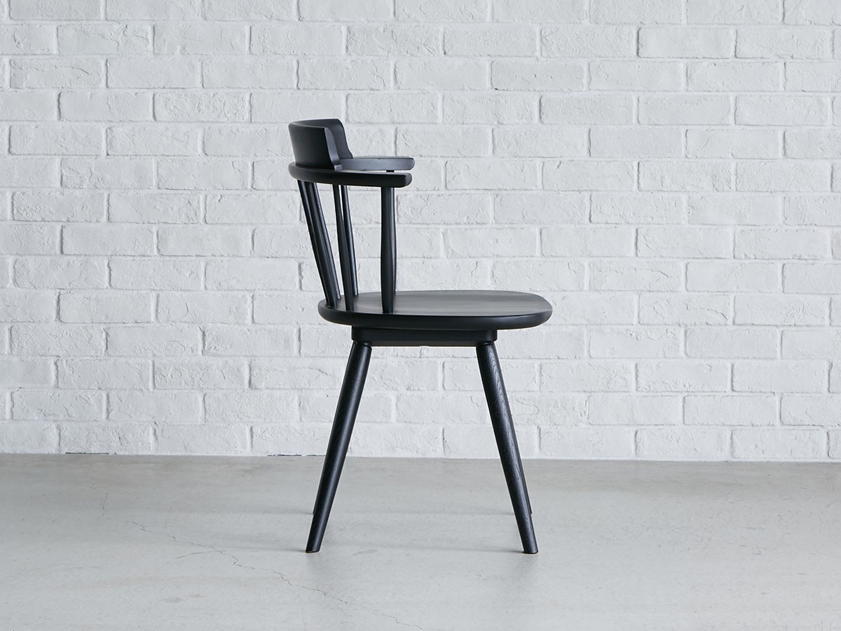 Easy Life LIEMA CHAIR / イージーライフ リーマ 回転チェア（オーク / ブラック / 旧仕様） （チェア・椅子 > ダイニングチェア） 7