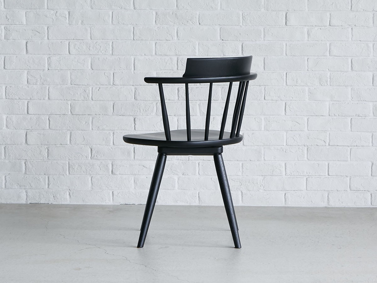 Easy Life LIEMA CHAIR / イージーライフ リーマ 回転チェア（オーク / ブラック / 旧仕様） （チェア・椅子 > ダイニングチェア） 9