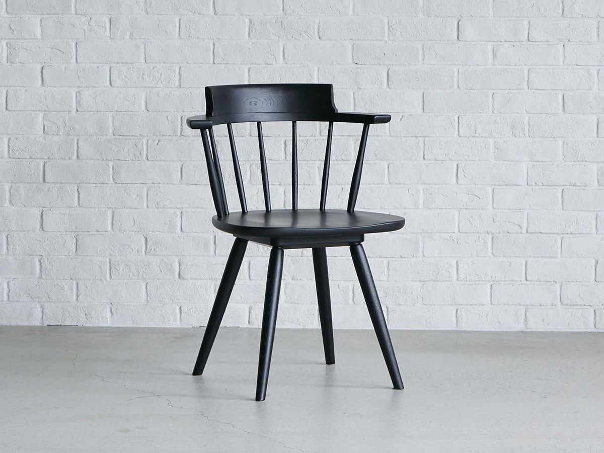 Easy Life LIEMA CHAIR / イージーライフ リーマ 回転チェア（オーク / ブラック / 旧仕様） （チェア・椅子 > ダイニングチェア） 10