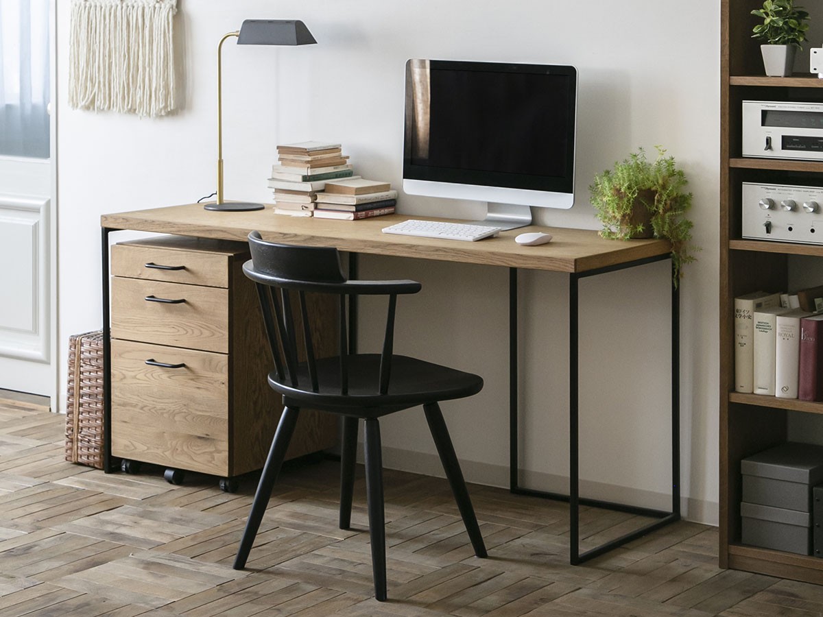 Easy Life LIEMA CHAIR / イージーライフ リーマ 回転チェア（オーク / ブラック / 旧仕様） （チェア・椅子 > ダイニングチェア） 4