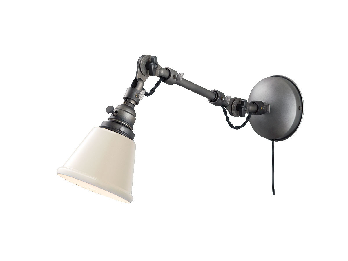 CUSTOM SERIES
Engineer Wall Lamp L × Mini Trap Enamel / カスタムシリーズ
エンジニアウォールランプL × ミニエナメル（トラップ） （ライト・照明 > ブラケットライト・壁掛け照明） 2