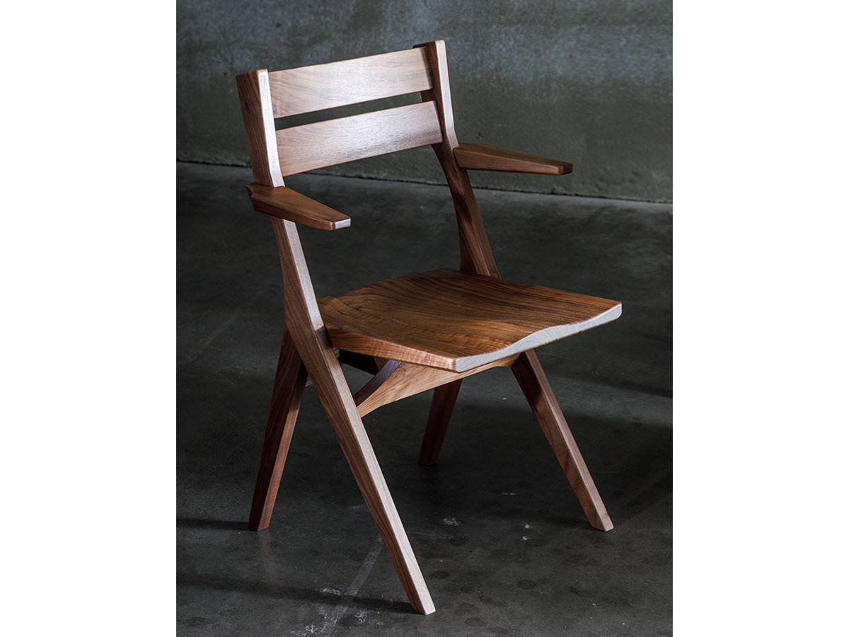 TACT DINING SEMI ARM CHAIR / タクト ダイニング セミアームチェア （チェア・椅子 > ダイニングチェア） 4
