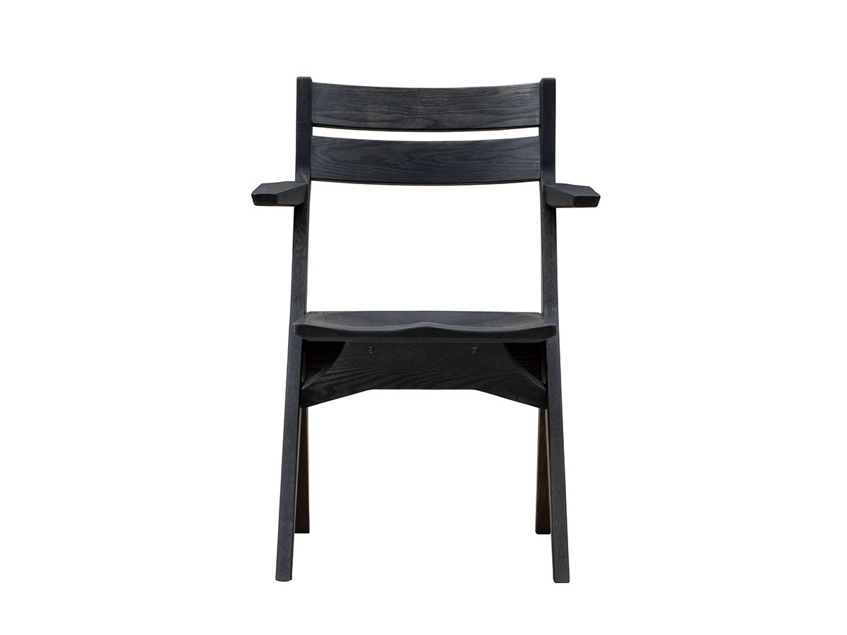 TACT DINING SEMI ARM CHAIR / タクト ダイニング セミアームチェア （チェア・椅子 > ダイニングチェア） 10