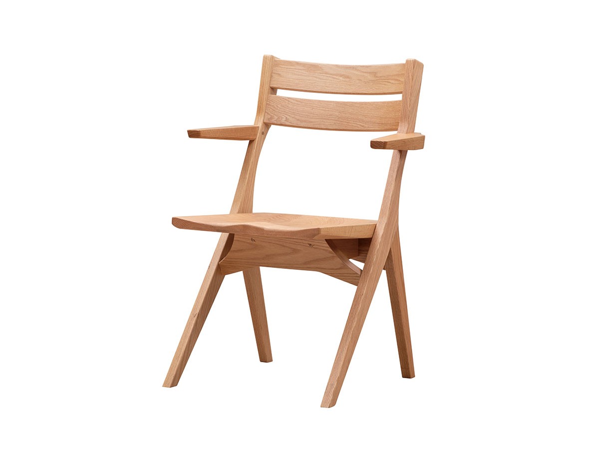 TACT DINING SEMI ARM CHAIR / タクト ダイニング セミアームチェア （チェア・椅子 > ダイニングチェア） 2