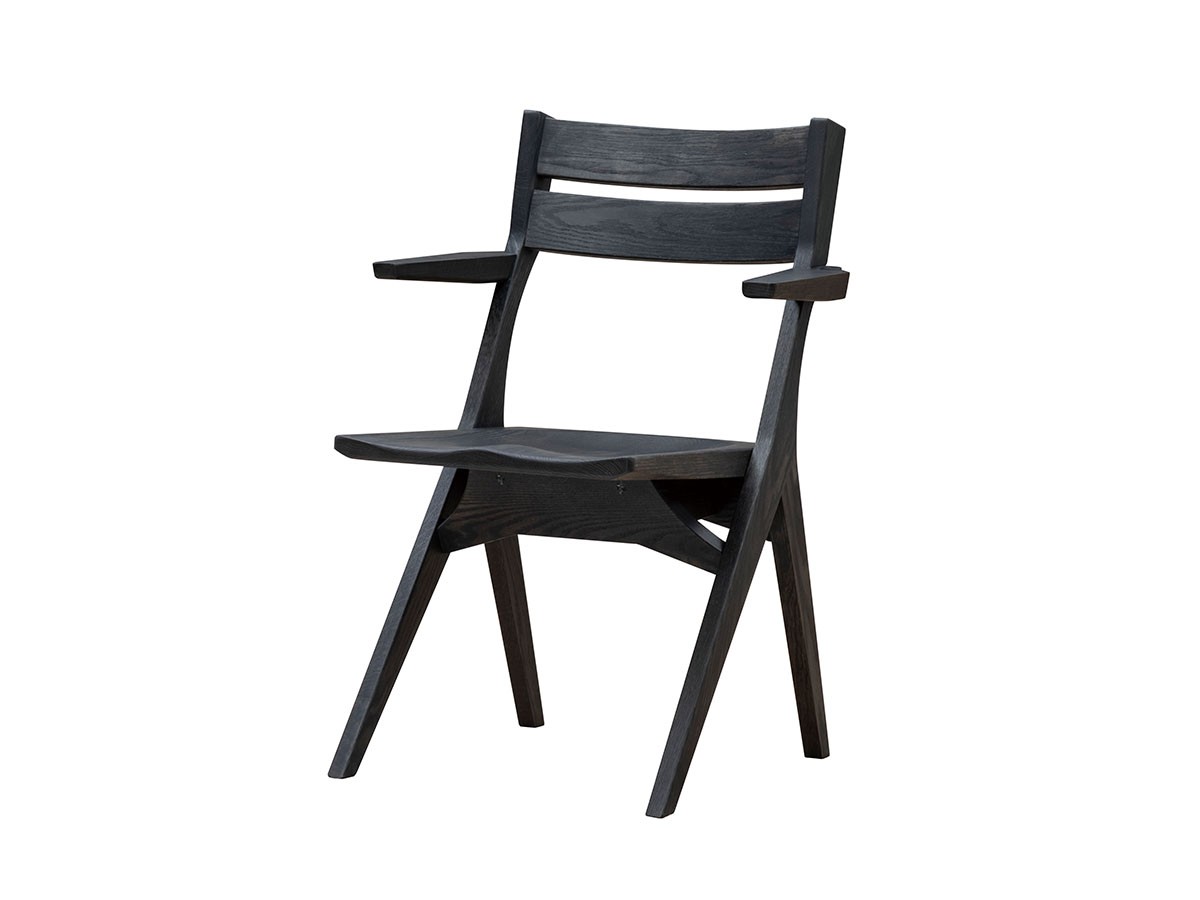 TACT DINING SEMI ARM CHAIR / タクト ダイニング セミアームチェア （チェア・椅子 > ダイニングチェア） 3