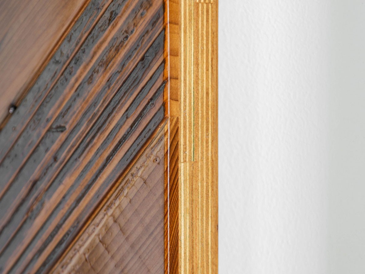 Knot antiques MATERIA DINING TABLE / ノットアンティークス マテリア ダイニングテーブル
ヘリンボーン柄天板 + No.2脚（丸脚） （テーブル > ダイニングテーブル） 17