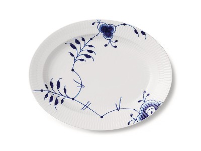 Royal Copenhagen Blue Palmette Plate Set / ロイヤル コペンハーゲン