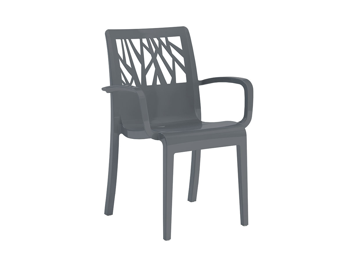 Grosfillex Vegetal Arm Chair / グロスフィレックス ベジタル アームチェアー (ガーデンファニチャー・屋外家具 > ガーデンチェア・アウトドアチェア) 1
