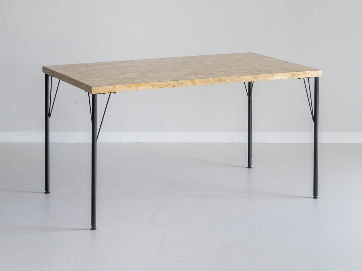 Knot antiques MATERIA DINING TABLE / ノットアンティークス マテリア ダイニングテーブル
OSB天板 + No.2脚（丸脚） （テーブル > ダイニングテーブル） 19