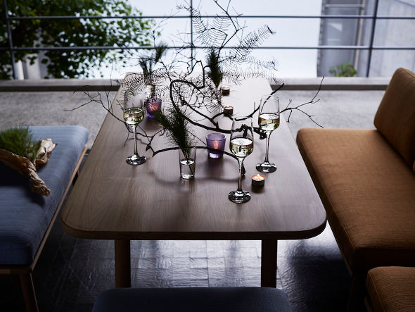 fluff dining table M / フラッフ ダイニングテーブル 幅140cm （テーブル > リビングダイニングテーブル） 5