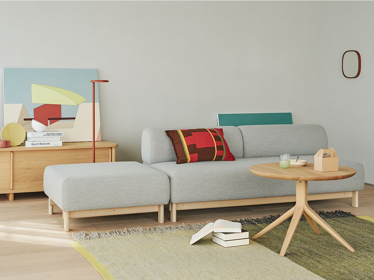 KARIMOKU NEW STANDARD ELEPHANT SOFA 3-SEATER BENCH / カリモクニュースタンダード エレファントソファー 3人掛 肘無 （ソファ > 三人掛けソファ） 6